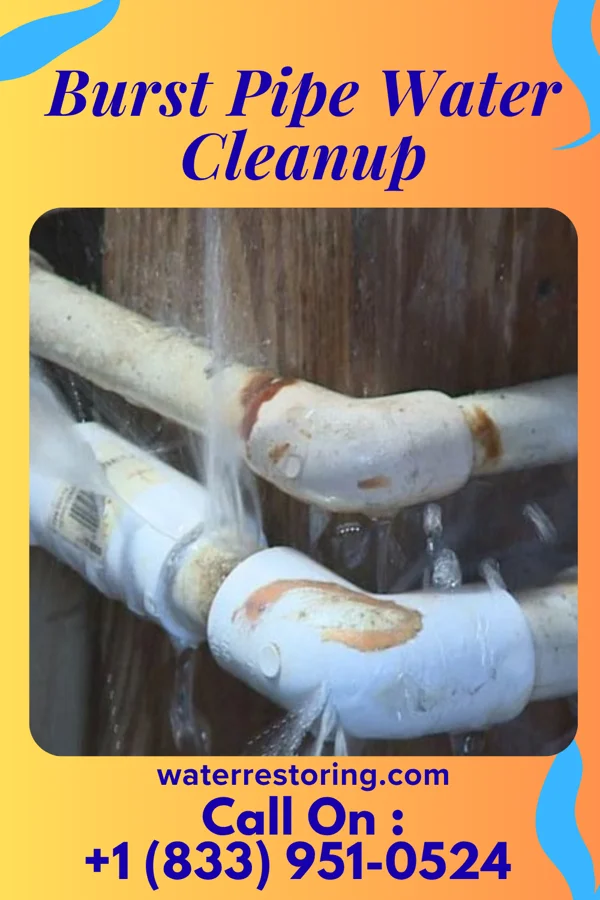 Burst Pipe Water Cleanup in Milford Center, OH
